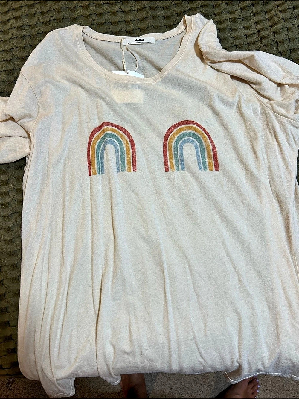Rainbow Graphic Short Sleeve Tee